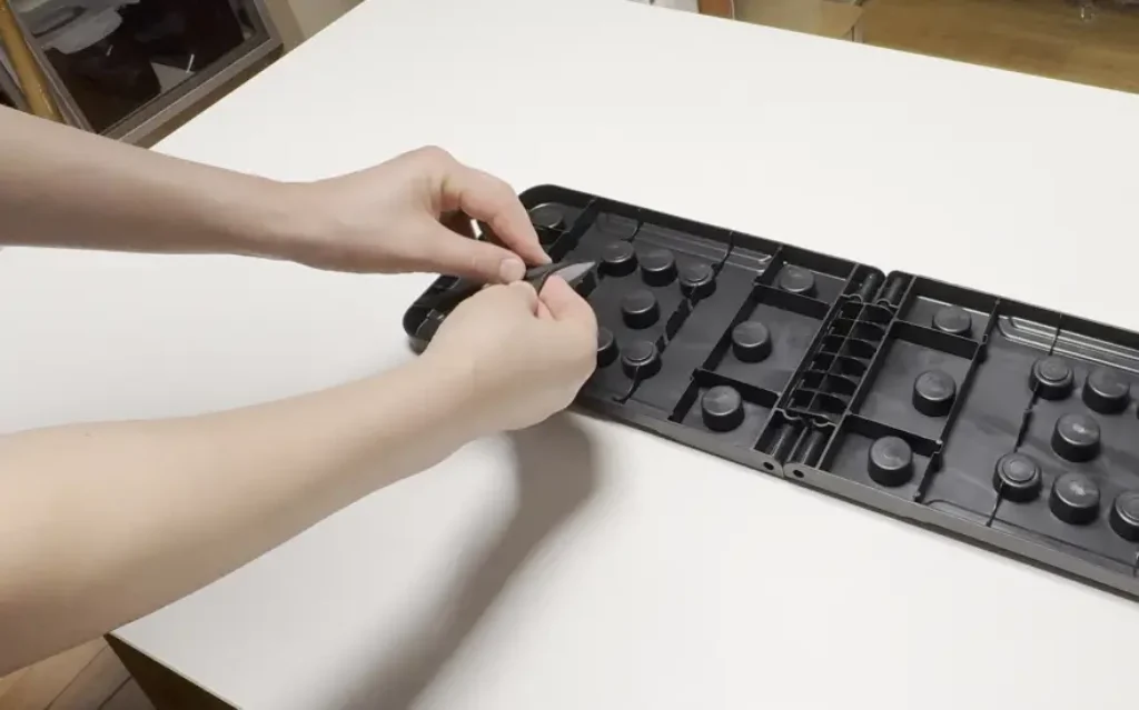 푸쉬업 바 패드 붙이기