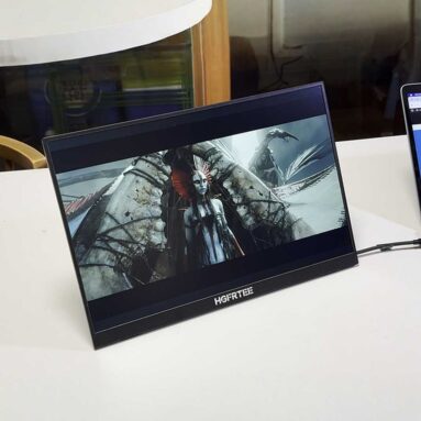 고기 한번 안먹으면 살 수 있는~ 🖥️HGFRTEE 휴대용 터치 모니터!