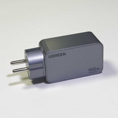유그린 100W GaN 충전기 (한국 플러그): 노트북, 폰 한 번에 초고속 충전!